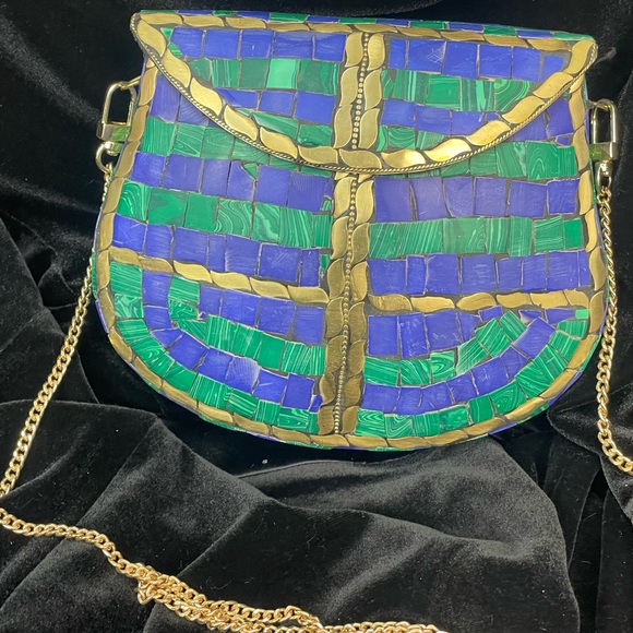 Ramla Bags Ramla Handmade Mosiac Clutch Crossbody Bag Poshmark